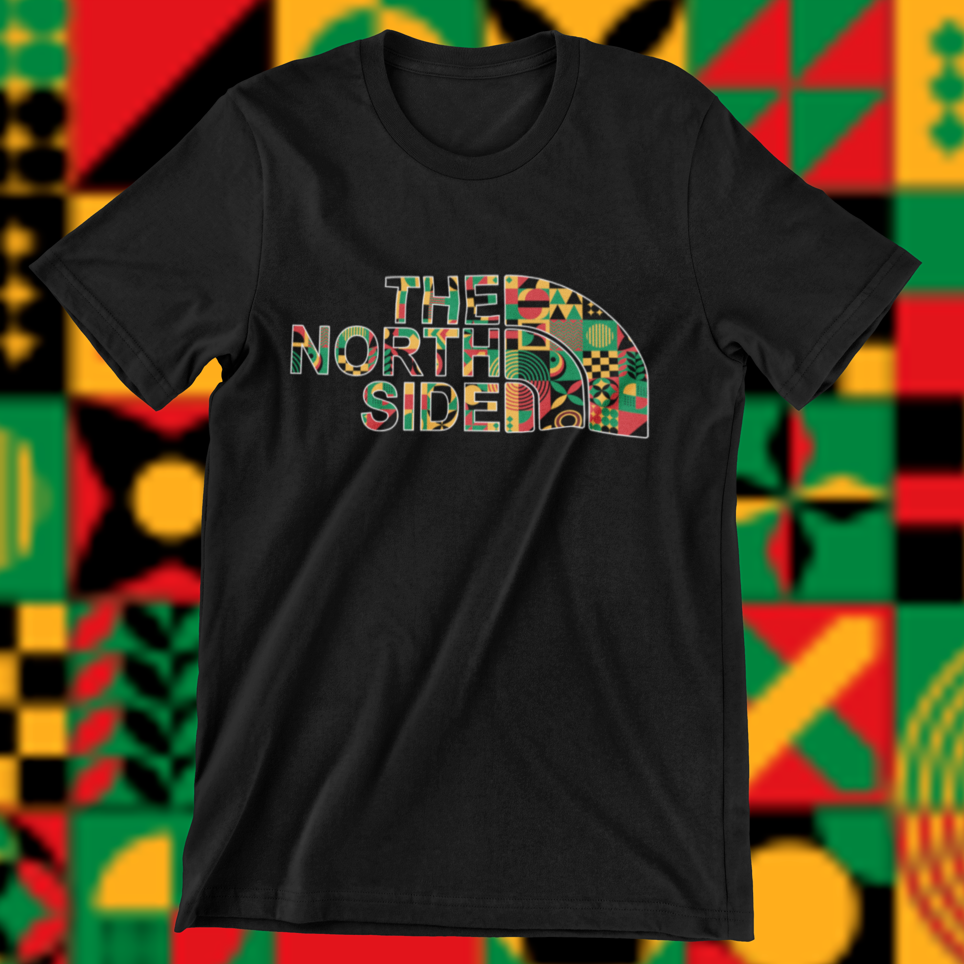 The north hot sale side t shirt